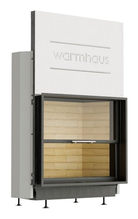 Каминная топка Warmhaus FLAT 100/80h