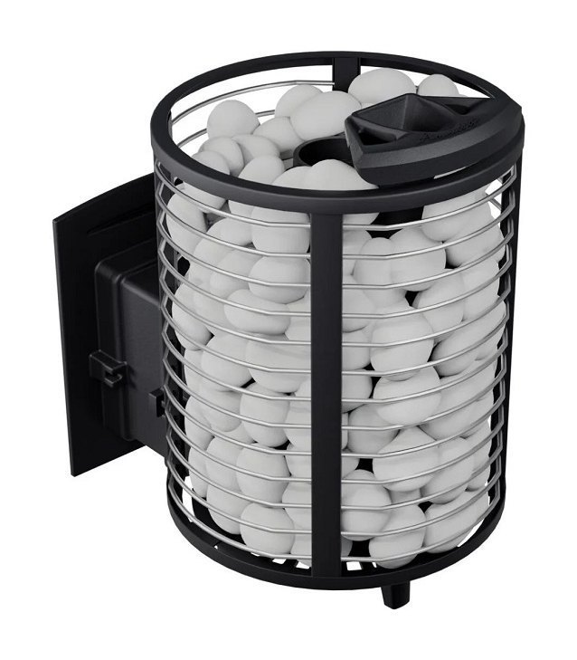 Банная печь Атмосфера М сетка из прутка