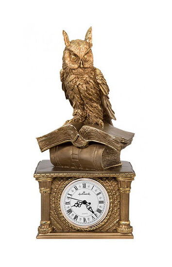 Каминные часы Сова на книгах RF2031AB