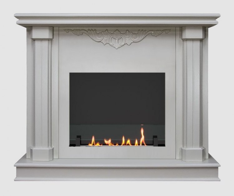 Биокамин в портале SteelHeat Lukas (Стекло+стемалит)