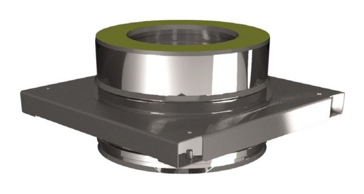 Опора D180/280, AISI 321/оцинкованная сталь (Вулкан)