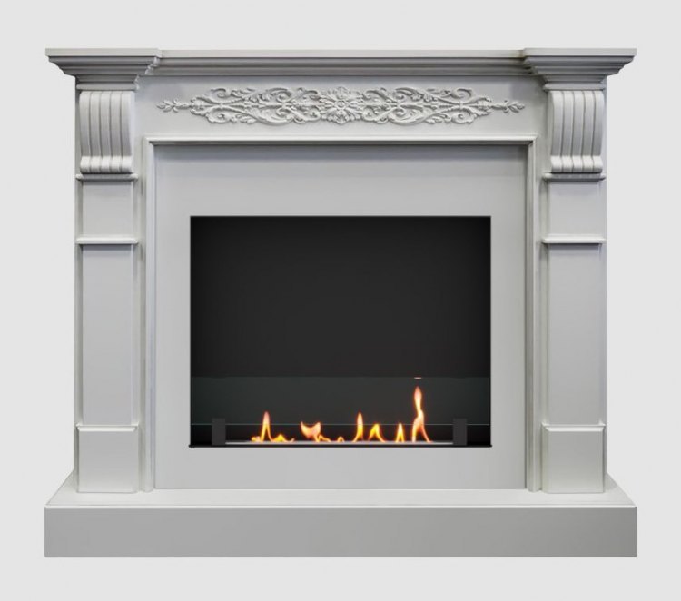 Биокамин в портале SteelHeat Marko Lux (Стекло)