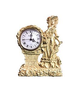 Каминные часы Леди RF2001 IV (Белая коллекция)