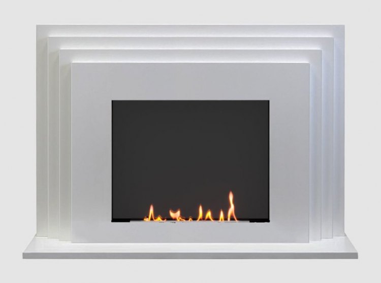 Биокамин в портале SteelHeat Amsterdam (Стемалит)