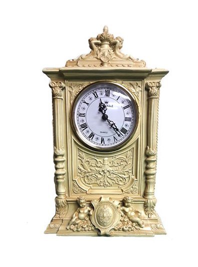 Каминные часы Вероника RF2033 IV (Белая коллекция)