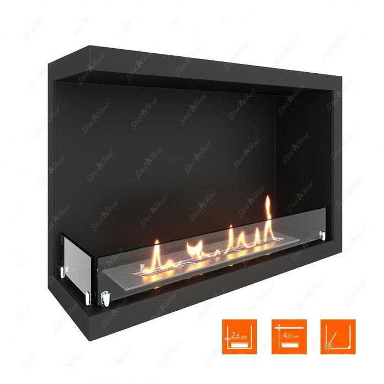 Биокамин угловой SteelHeat Leader 700 левый (Стандарт)