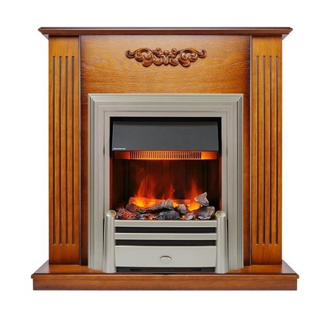 Каминокомплект Lumsden - Дуб антик с очагом Chesford