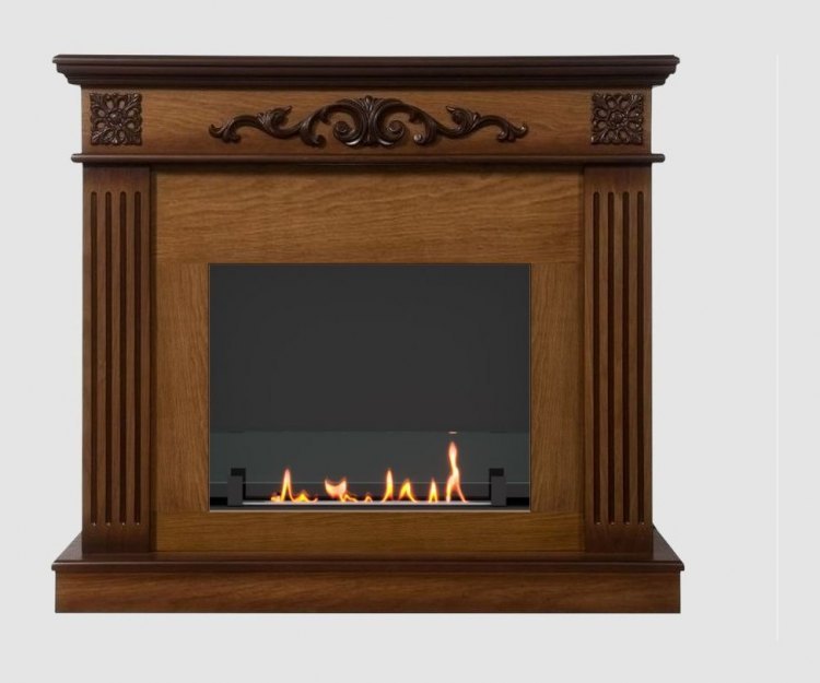 Биокамин в портале SteelHeat Noche (Стекло+стемалит)