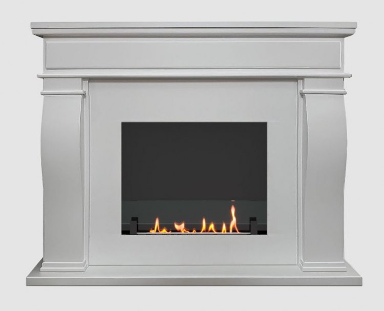 Биокамин в портале SteelHeat Palermo (Стекло+стемалит)