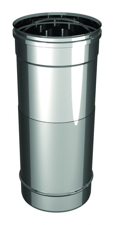 Труба телескопическая L250 D200, AISI 321, 0,8 мм (Вулкан)