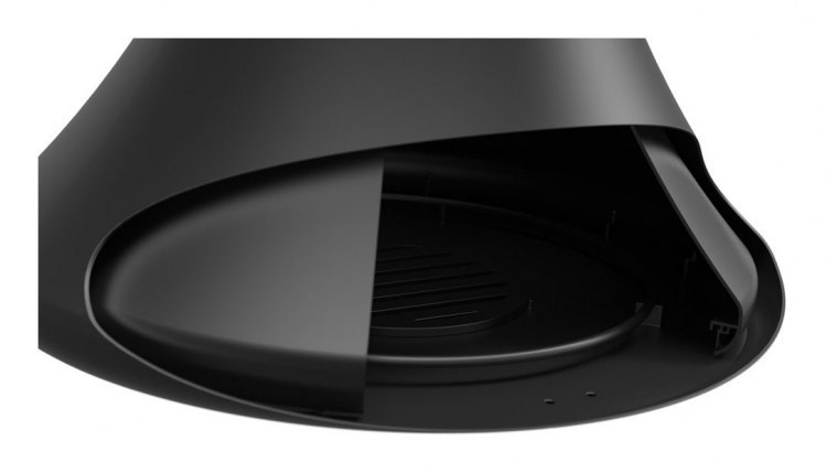 Камин DORIA FRONTAL, чёрный (Traforart)