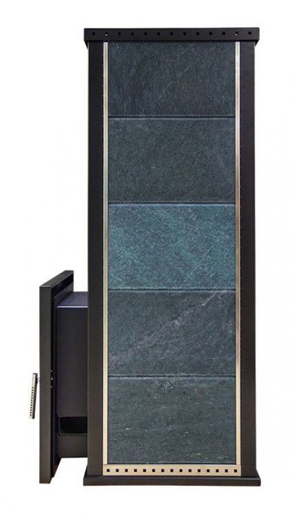 Дровяная печь для бани KLOVER RT-20RV Серпентинит (дровяная)